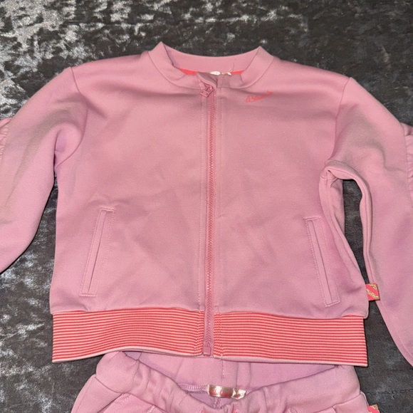 Billie blush Toddler Girl Sweatsuit Set - Picture 3 of 6